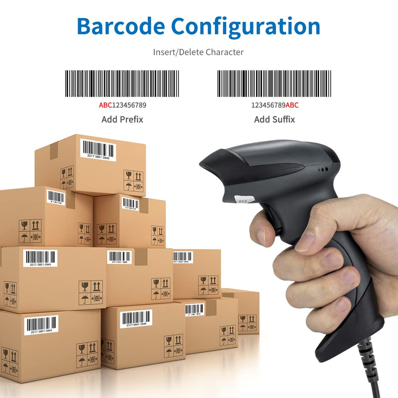 [Australia - AusPower] - NETUM USB Laser Barcode Scanner, Handheld 1D Wired Bar Code Scanner Scanning UPC EAN Reader Gun Retails for Supermarket, Convenience Store, Warehouse - NT-M1 
