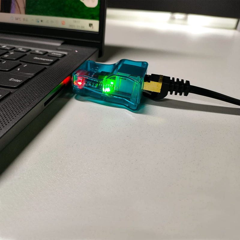 [Australia - AusPower] - DSD TECH SH-N01A USB to Ethernet RJ45 Adapter 10M/100M for Desktop Laptop 