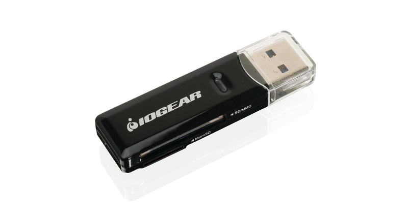 [Australia - AusPower] - IOGEAR SuperSpeed 2-Slot USB 3.0 Flash Memory Card Reader - Win - Mac - Linux - Certain Android Systems - Supports SD, SDHC, SDXC, MMC/MicroSD, T-Flash (CR-UMSS) - GFR305SD 