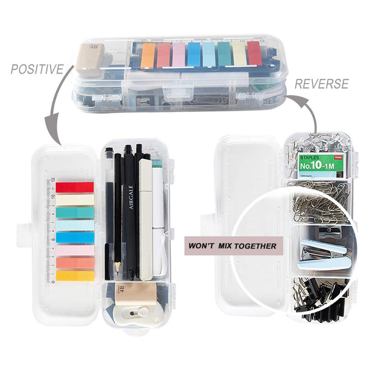 [Australia - AusPower] - 123 Pcs Office Supplies Kit with Desk Organizers, Includes Stationery, Stapler, Paper Clips, Push Pins, Erasers, Binder Clips, Staples, Scissor, Page Markers, Highlighters for Desktop Accessories Set 