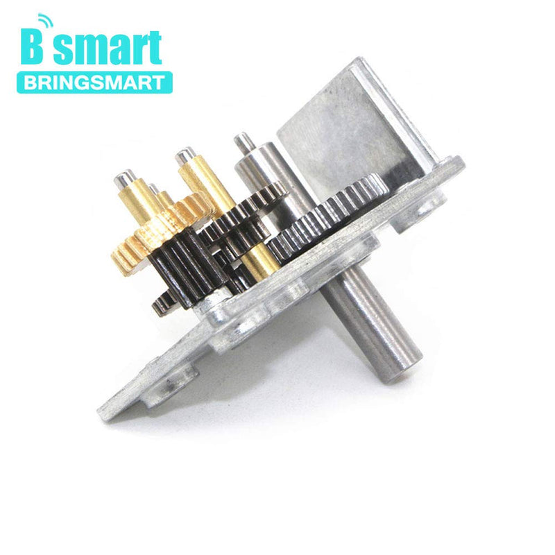 [Australia - AusPower] - Bringsmart JGY-370 12V 10rpm DC Worm Gear Motor 12 Volt High Torque Engine Mini Turbine Worm 12V Reducer Electric Motor Self-locking for DIY Mini Geared Motor (JGY-370 12V 10rpm) 