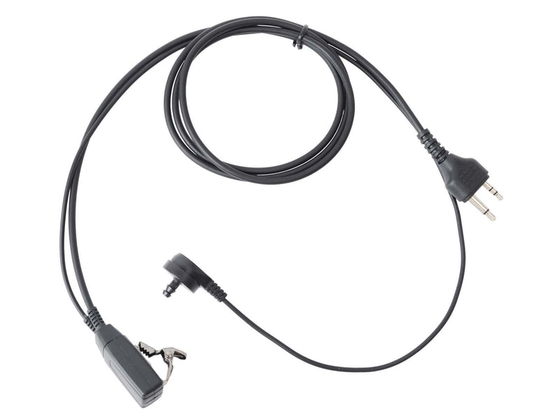 [Australia - AusPower] - KENMAX® 2 Pin Air Covert Acoustic Tube Earpiece Headset with PTT Mic for Midland Alan G5 GXT500 LXT320 CXT250 XT26 