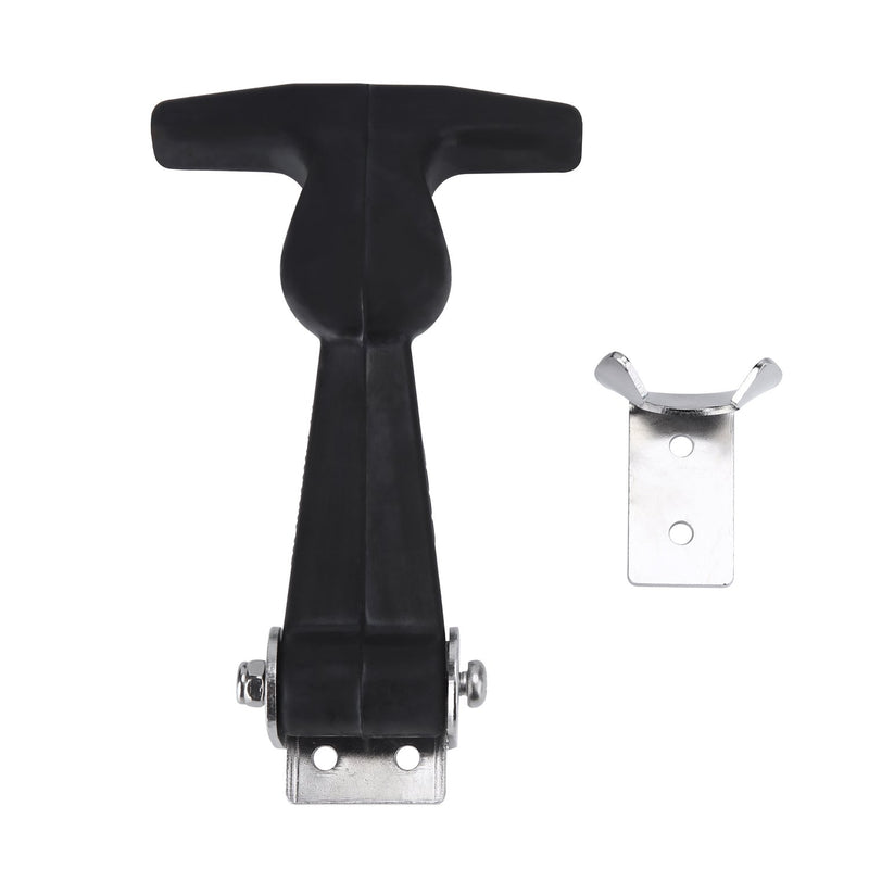 [Australia - AusPower] - Creatyi 4 Packs Rubber Flexible Hasp T-Handle Draw Latches (Style 1.) Style 1.. 