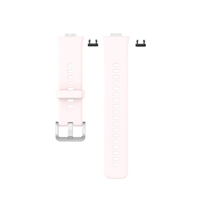 [Australia - AusPower] - Senter Replacement Bands Compatible with Huawei Watch Fit Band,Adjustable Accessory Soft Silicone Sport Wristband for Women Men Light pink One Size 