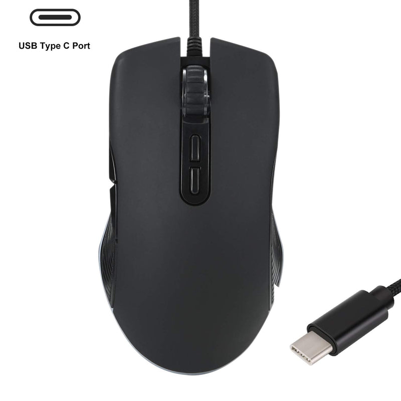 [Australia - AusPower] - ValueRays USB C Heated Mouse Pro, All Type-C Device Computer Port, Mouse Hand Warmer (Includes ONE Standard USB Adapter) New 2020 Design! 