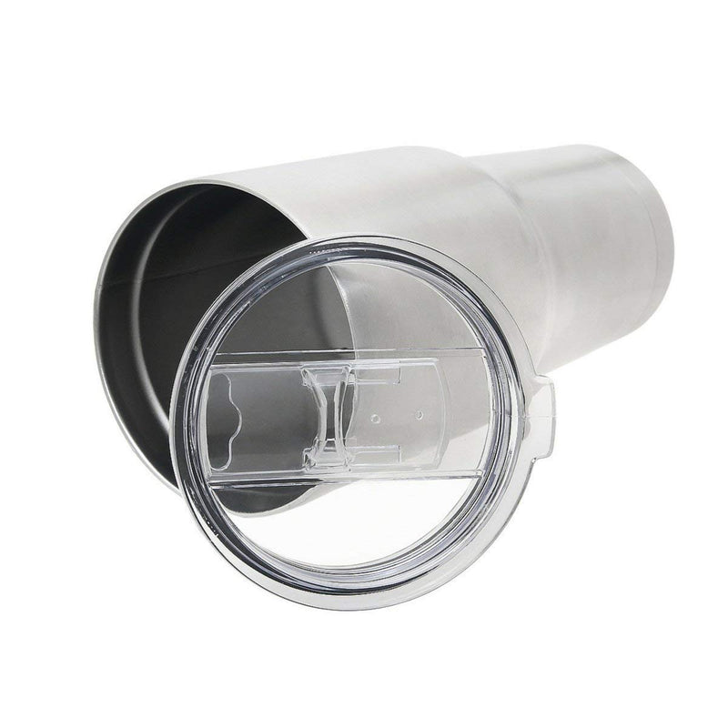[Australia - AusPower] - Tumbler Lid for 30 Oz Yeti Rambler, Old Style RTIC, Ozark Trails and more Cooler Cup, Sliding Splash Proof and Straw Friendly 1 Count (Pack of 1) 30 Ounce (Pack of 1) 
