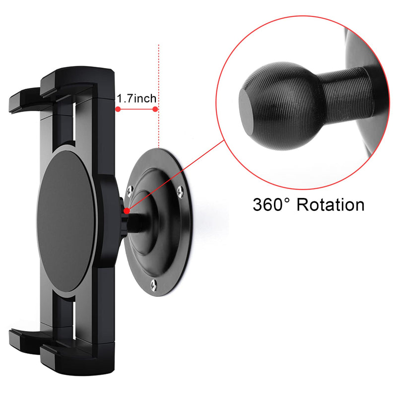 [Australia - AusPower] - iTODOS Universal Tablet Wall Mount Holder for iPad, iPhone,Kindle Fire HD,Kindle Paper White,Galaxy Tabs,Google Nexus7/11,Switch,e-Reader,360°Adjustment Compatible with 4~12.9 inch Tablet and Phone 