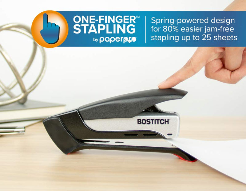 [Australia - AusPower] - Bostitch Office Prodigy Reduced Effort Stapler Value Pack, One-finger*TM* Technology, 25 Sheet Capacity (1138) 