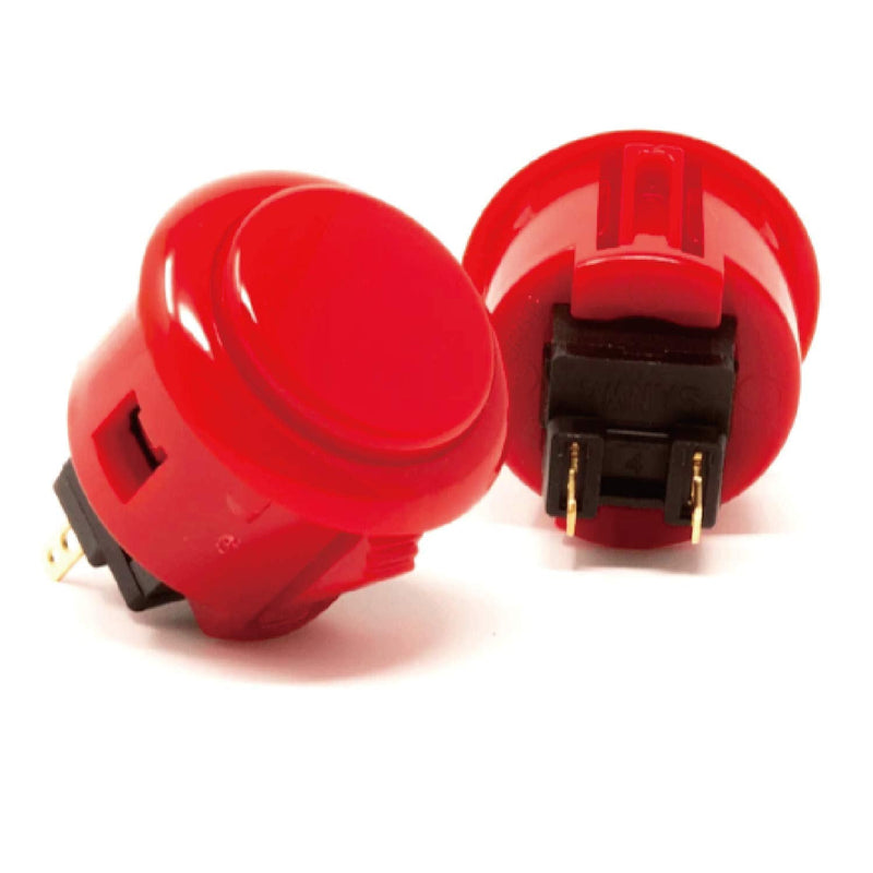 [Australia - AusPower] - Sanwa JLF-TP-8YT Joystick + Sanwa 8 pcs OBSF-30 Push Button Bundle Kit Color : Red - for Arcade Game 4 & 8 Way Adjustable, Compatible with Catz Mad SF4 Tournament Joystick S@NWA 