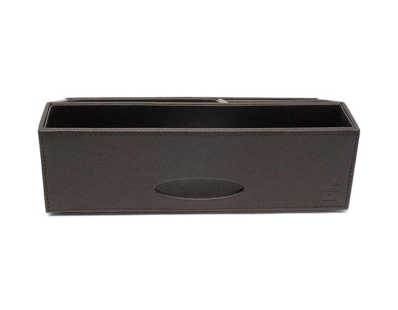 [Australia - AusPower] - Armory by Castle - Leatherette Desk Organizer Caddy - Clutter Organizer for Office, Home, Personal, Employee Office Supplies and Accessories (All-in-one Organizer - Stackable) 