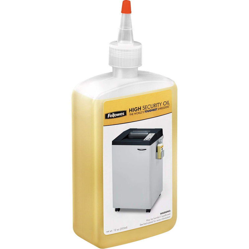 [Australia - AusPower] - Fellowes Powershred High Security Performance Oil, 12 Ounce (3505701), Jam Prevention 