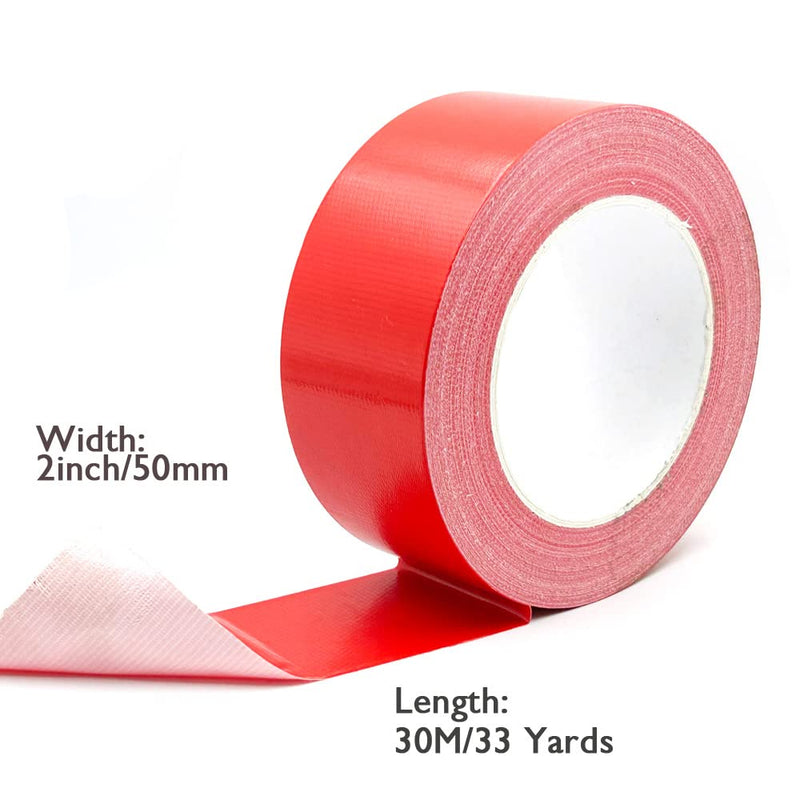 [Australia - AusPower] - Maartla Heavy Duty Dark Green Duct Tape 2 Inch X 33 Yards, Multi Purpose Strong Adhesive Tape, No Residue, Waterproof and Tear by Hand - for Repairs, Industrial, Professional Use 