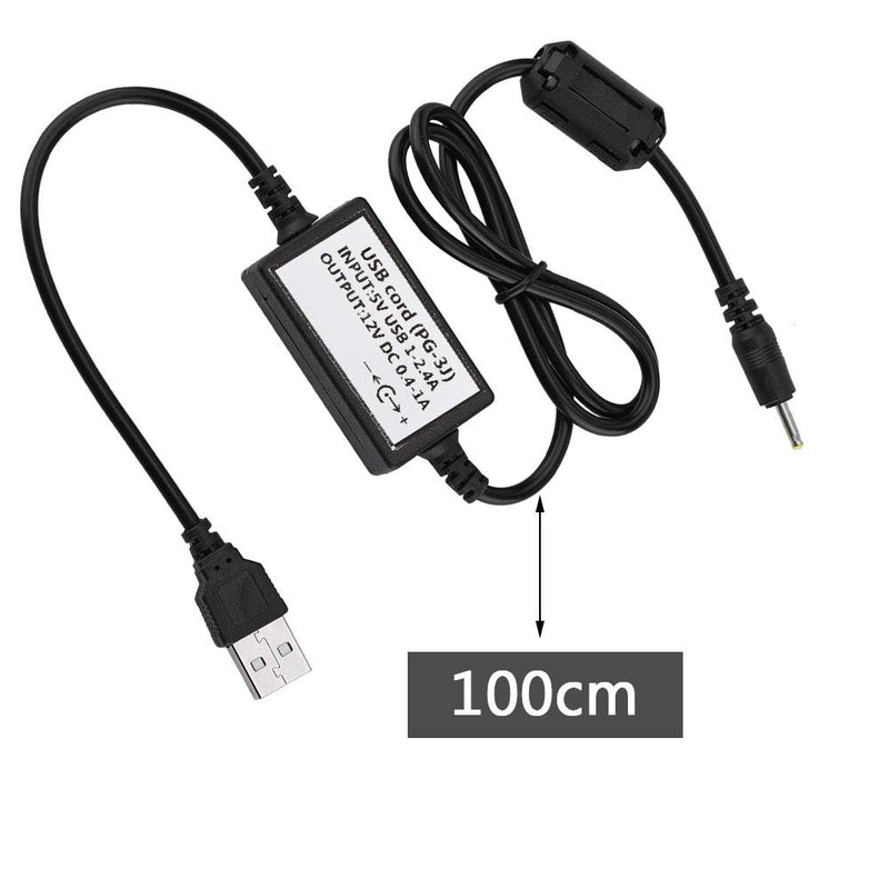 [Australia - AusPower] - Bewinner USB Charging Cable Charger for Kenwood TH-F6 TH-F6A TH-F6E TH-F7 TH-F7E TH-F7A TH-K2ET - 100cm Cable Long Enough for Daily Charging 