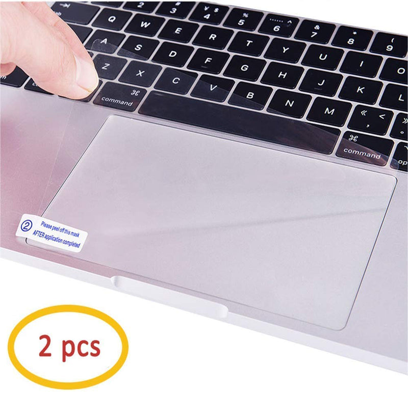 [Australia - AusPower] - Se7enline Compatible with MacBook Air 13" (2018-2021/2022) Trackpad New Protector (2 PCS) Touch Pad Cover Unti-Scratch Unti-Water for MacBook Air 13.3" M1 A2337/A1932/A2179, Clear/Transparent 13'' Macbook Air (2018-Now Version) 