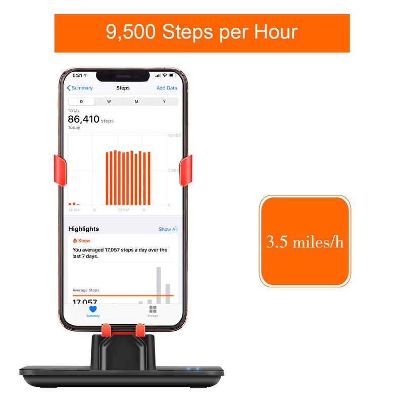 [Australia - AusPower] - FUNTECK Adjustable Phone Swing Device Perfect for Hatching Eggs or Buddy Candy in Pokemon Go, Compatible with iOS and Android 