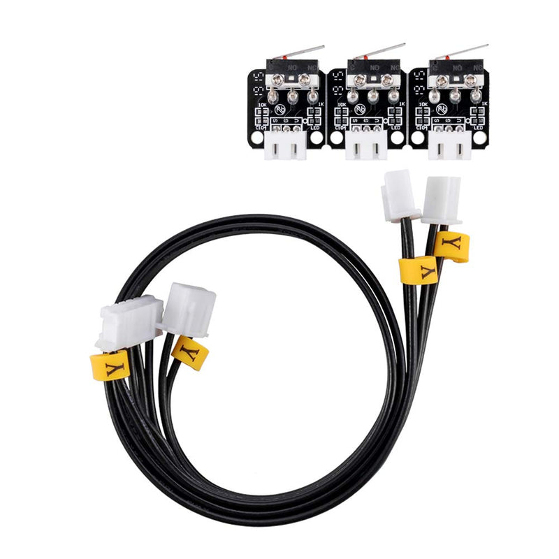 [Australia - AusPower] - Comgrow Printer Limit Switch Accessory, X & Y & Z Endstop Limit Switch with Cables for Comgrow Ender 3 / Ender 3X / Ender 3 Pro/Ender 3 Prox 