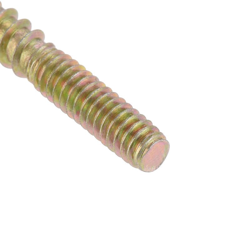 [Australia - AusPower] - uxcell 5/32-32 x 7/8" Hanger Bolts Double Head Dowel Screw for Wood Furniture 50pcs 