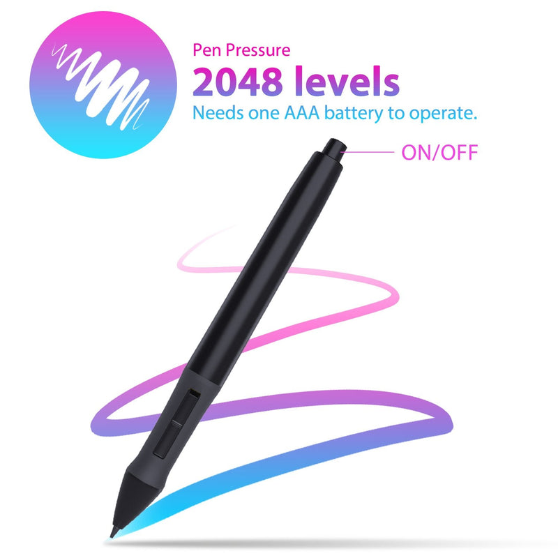 [Australia - AusPower] - HUION 420 OSU Tablet Graphics Drawing Pen Tablet with Digital Stylus - 4 x 2.23 Inches 