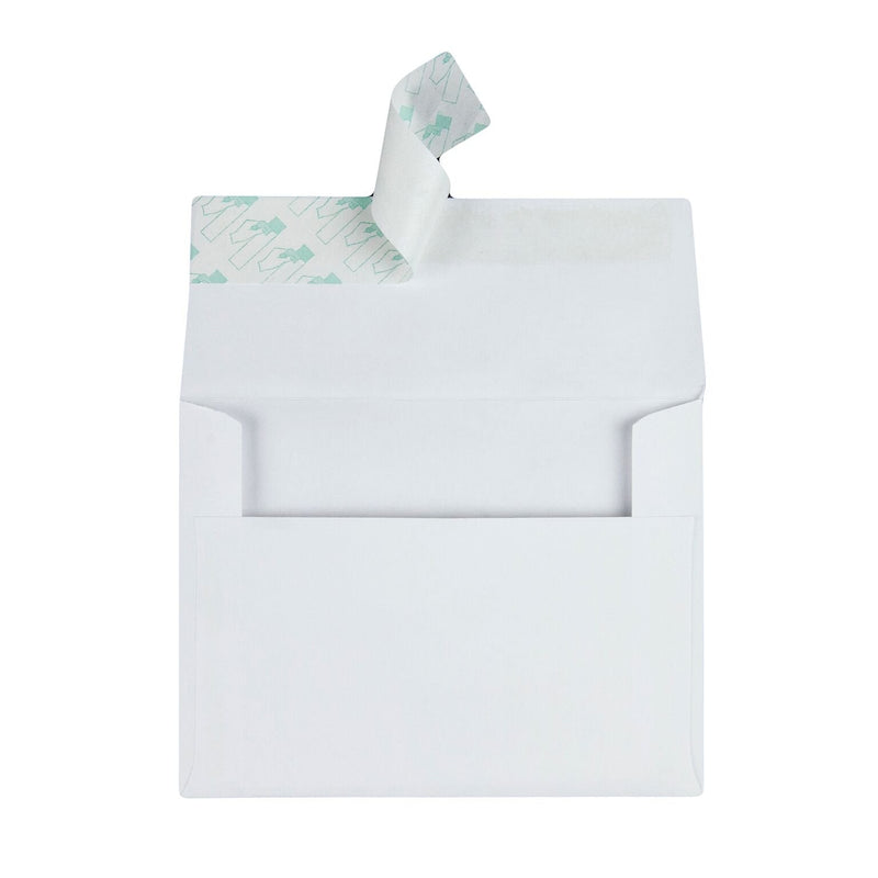 [Australia - AusPower] - A2 Invitation Envelopes with Self Seal Closure, 4-3/8" x 5-3/4", 24lb White, Quarter Fold Sized Envelopes Ideal for Invitations, Photos, Wedding Announcements, RSVPs and Greeting Cards, 100 per Box (10740) 