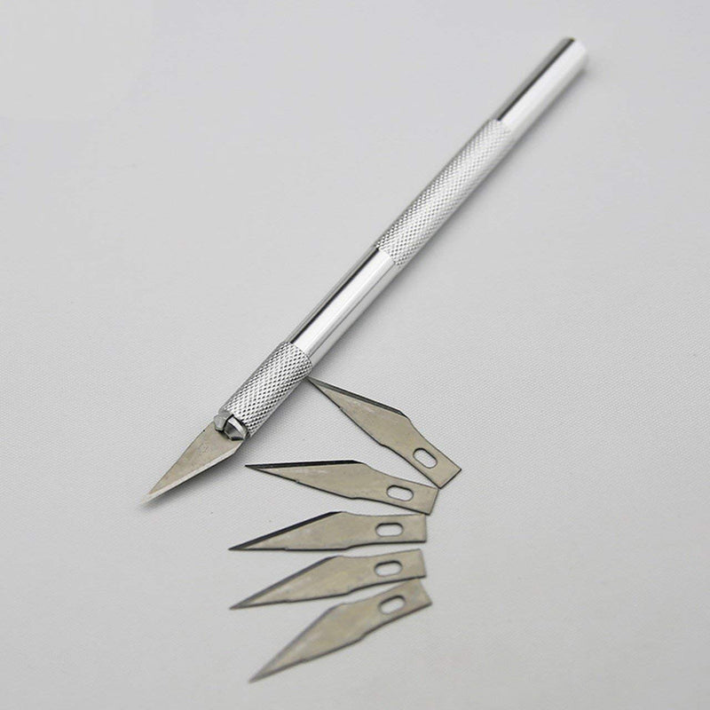 [Australia - AusPower] - TIHOOD 200PCS #11 Replacement Hobby Blade/Steel Craft Knife Blades 