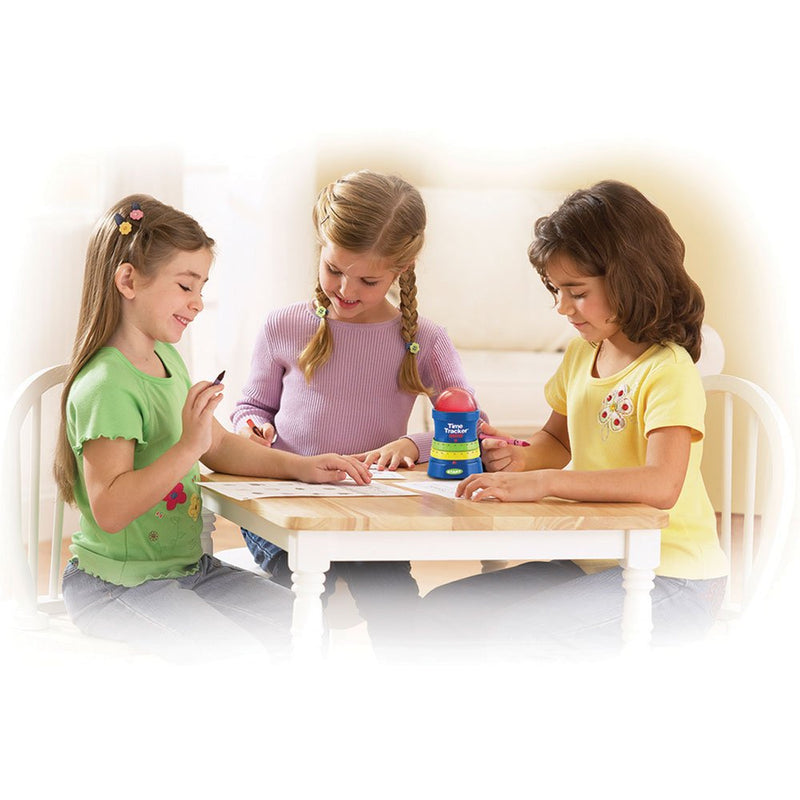 [Australia - AusPower] - Learning Resources Time Tracker Mini Visual Timer, Classroom Timer, Hand Washing Timer, Auditory and Visual Cue, Ages 3+ 4.8" x 3.3" x 3.3" 