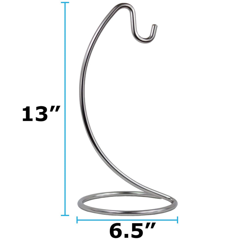 [Australia - AusPower] - Blue Donuts Banana Hanger Modern Banana Holder Tree Stand Hook for Kitchen Countertop, Kitchen Accessories, Satin Nickel Banana Stand 