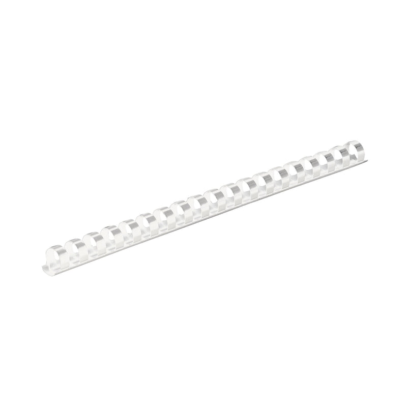 [Australia - AusPower] - Fellowes 52372 Plastic Comb Bindings, 1/2" Diameter, 90 Sheet Capacity, White (Pack of 100 Combs) 
