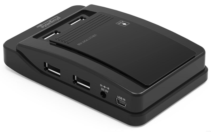 [Australia - AusPower] - Plugable USB 2.0 7-Port High Speed Hub with 15W Power Adapter 