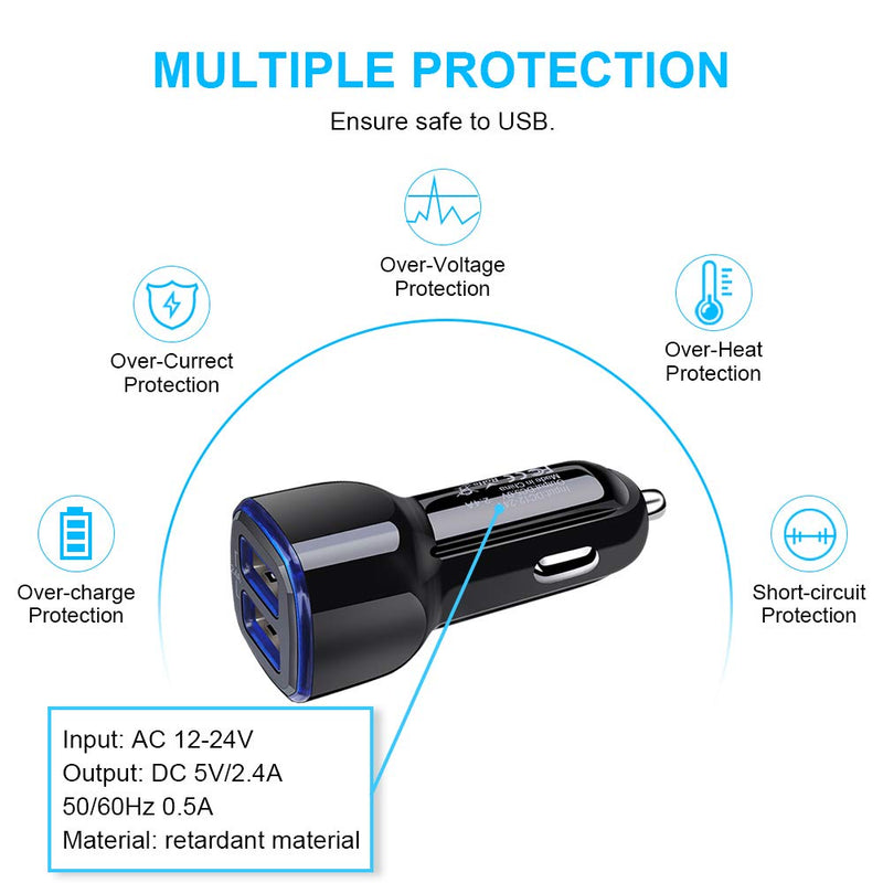 [Australia - AusPower] - Type C Charger for LG G8 G8X G9 G7 Q7+ V60 V50 V40 V35 V30 ThinQ Stylo 6 5 4, Samsung Galaxy S22 S21 S20 Ultra Note 22/20 A12 A13 A52 A32, Charging Block, Car Power Adapter, USB C Fast Charging Cables Black White(Wall Charger+Car Charger+TC Cable) 
