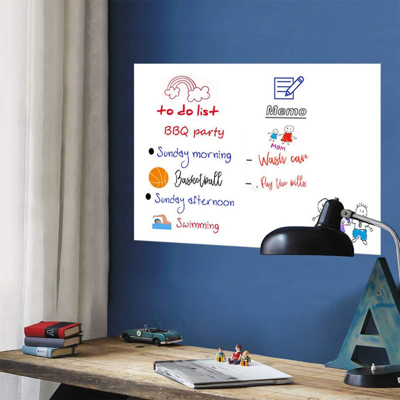 [Australia - AusPower] - Shellkingdom Magnetic Whiteboard Planner, Fridge Weekly White Board Calendar for Menu Planning, Shopping List, Reminder, Activities (A2 Pure Planner) A2 Pure Planner 