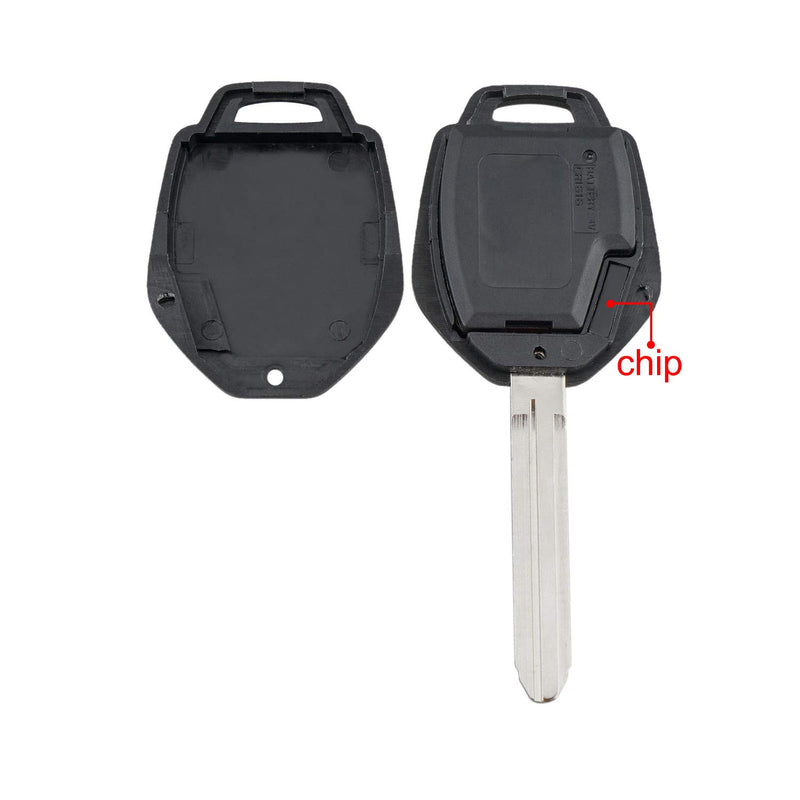 [Australia - AusPower] - Keyless Entry Remote 3+1buttons Car Smart Key Fob Compatible with Subaru Crosstrek 2015 2016 2017 4D60 CWTWBU766 (4D60 80 Bits Subaru (G)) 4D60 80 Bits Subaru (G) 