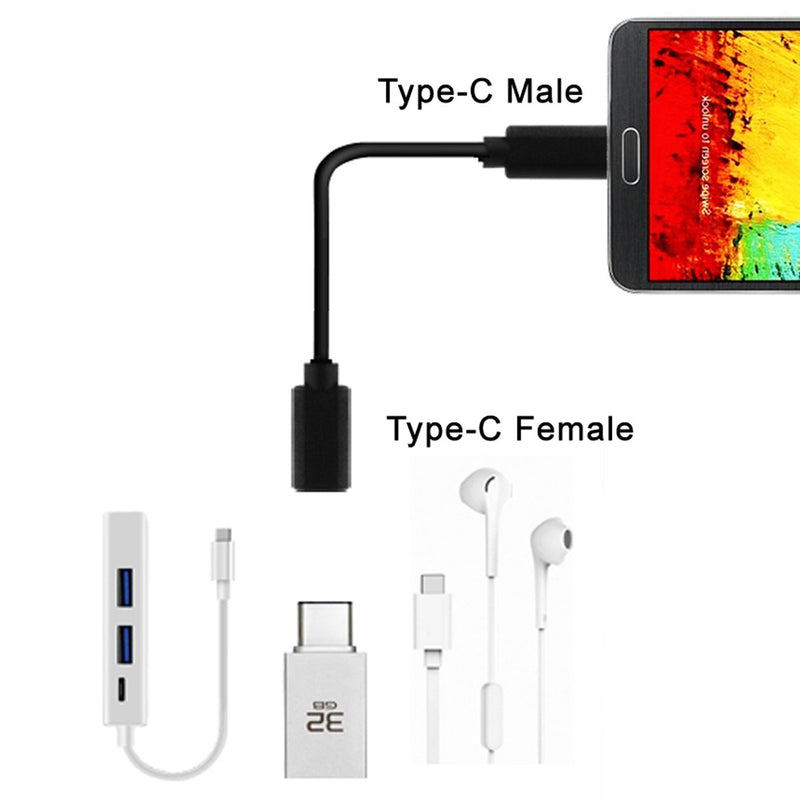 [Australia - AusPower] - CY USB Type C Cable for Laptop Tablet Mobile Phone USB-C to USB-C Data Cable USB Type C Extension Cable USB C to USB Adapter 1m 