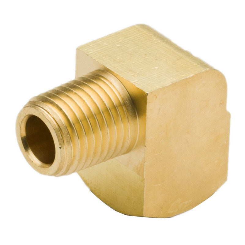[Australia - AusPower] - transkoot 2 pcs Brass Fitting, 1/8" NPT Male Pipe to 1/8" NPT Female Pipe 90 Degree Barstock Street Elbow 1/8" 