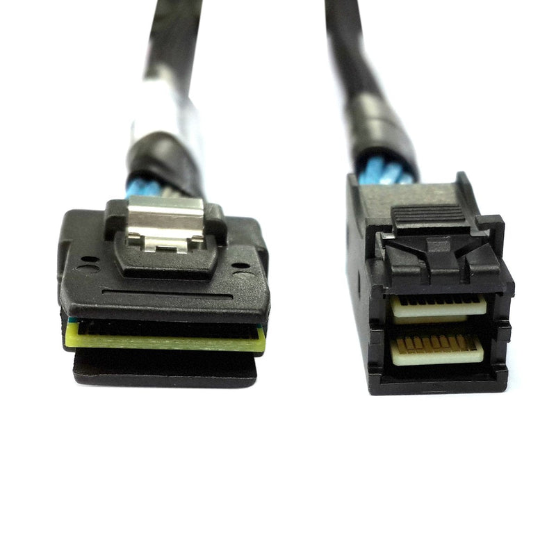 [Australia - AusPower] - CY Internal Mini SAS SFF-8087 to Mini SAS High Density HD SFF-8643 Data Server Hard Disk Raid Cable 50cm 