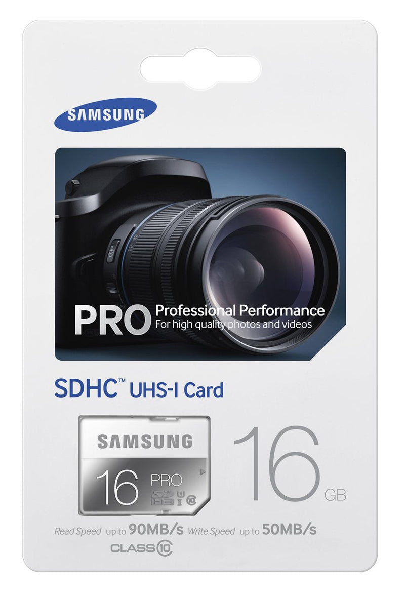 [Australia - AusPower] - Samsung 16GB PRO Class 10 SDHC up to 90MB/s (MB-SG16D/AM) 16 GB 