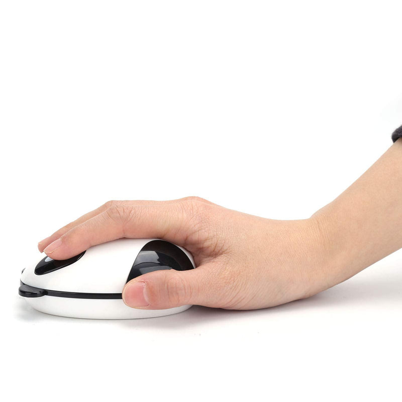 [Australia - AusPower] - Wireless Computer Mouse, 2.4GHz Wireless Panda Optical Sensor Mouse Universal Mice for Notebook Laptop Desktop Computer PC 