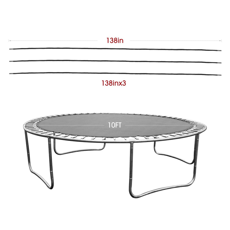 [Australia - AusPower] - ZIZILAND Trampoline Net Connection Rope, Trampoline Net Cords 10.0 Feet 