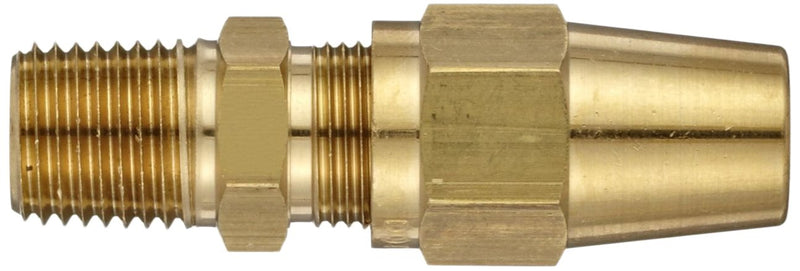 [Australia - AusPower] - EATON Weatherhead 1368X6X2 Air Brake Tubing Male Connector, 3/8" Tube OD, 1/8" Male Pipe Thread 