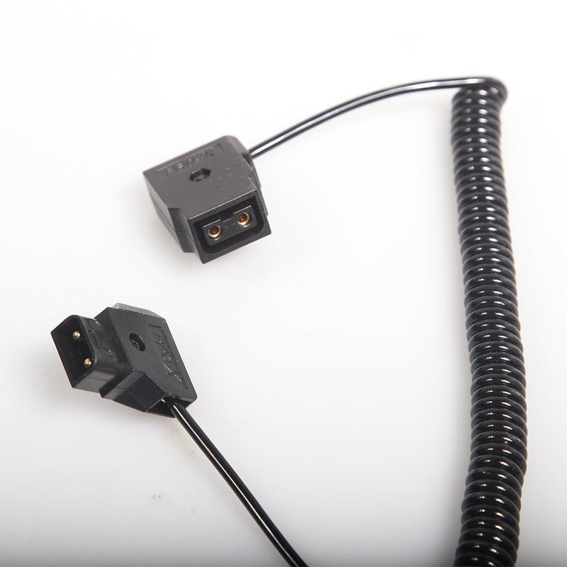 [Australia - AusPower] - Coiled D-TAP 2Pin Male to Female Extension Cable for DSLR Rig Anton Battery 