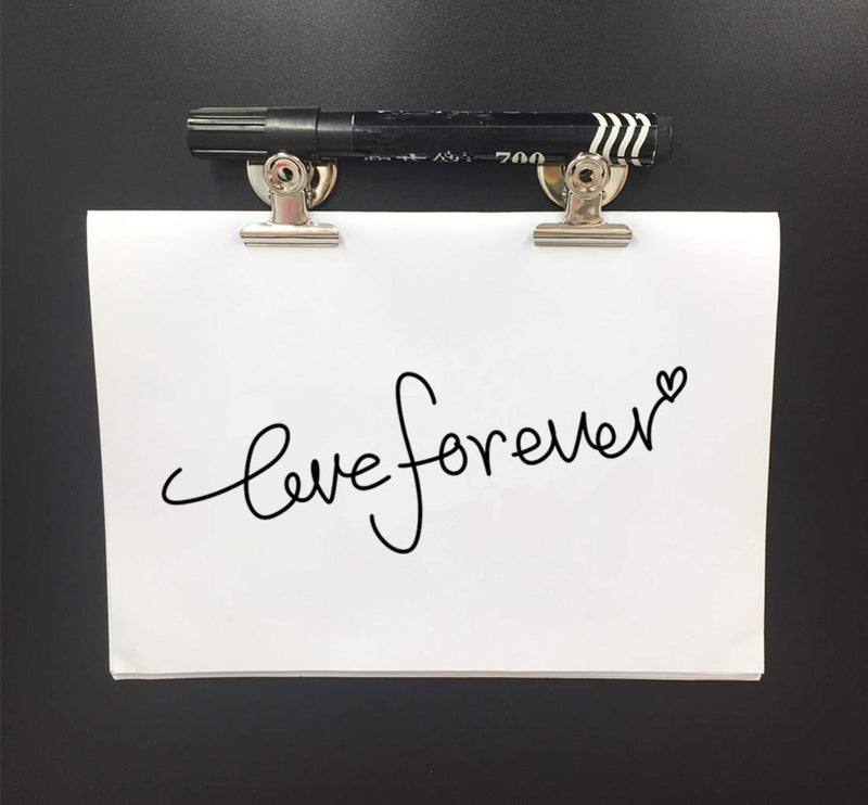 [Australia - AusPower] - Ninth Five Magnetic Clips - Heavy Duty Refrigerator Magnet Clips - 31mm Wide Scratch Safe - Clip Magnets Best for House Office School Use, Hanging Home Decoration, Photo Displays(12Pack) 