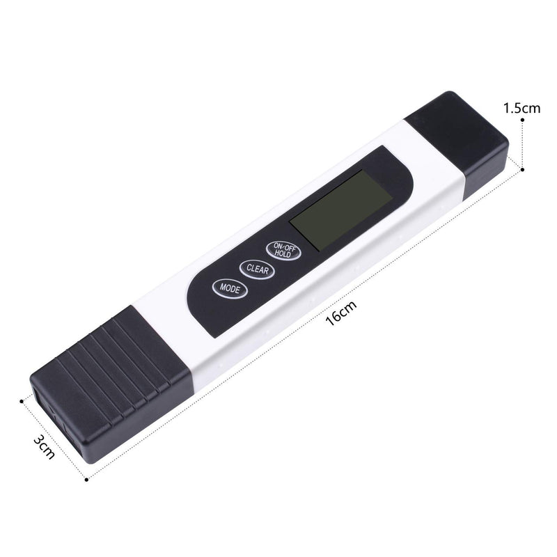 [Australia - AusPower] - TDS Meter Digital Water Tester, KINCREA 3-in-1 TDS, EC & Temperature Meter with Case, 0-9999 ppm, Professional Water Quality Tester for Drinking Water, Aquarium and More JR021 portable 