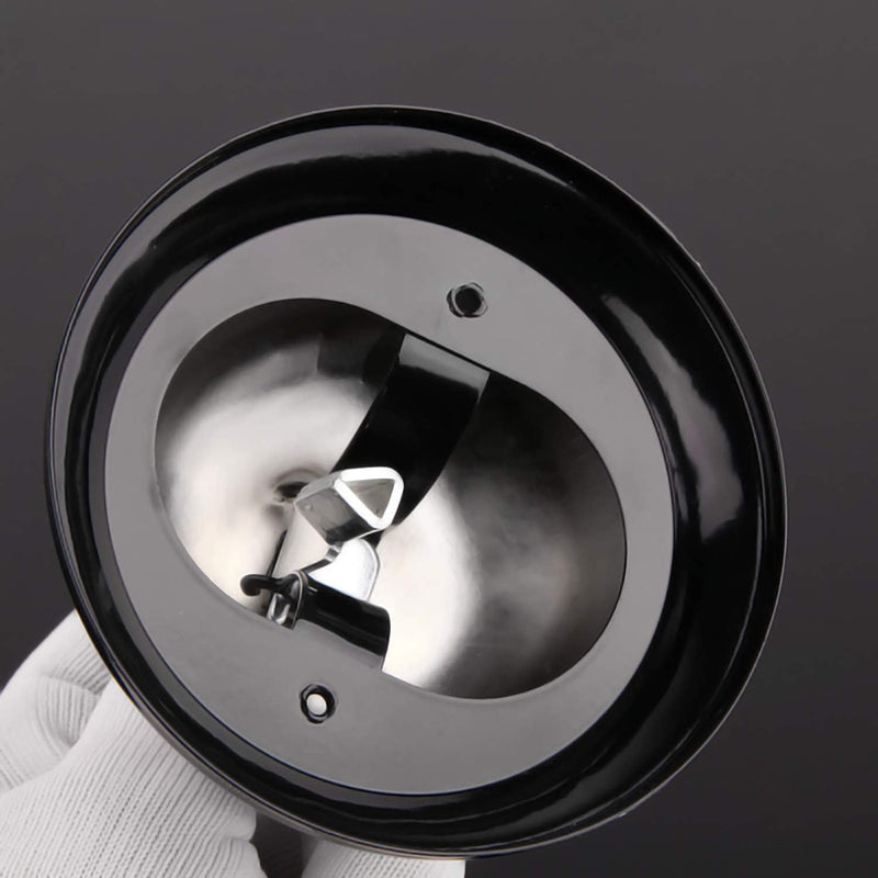 [Australia - AusPower] - Call Bell 2 Packs 3.35 Inch Diameter with Metal Anti-Rust Construction, Ringing, Durable, Desk Bell Service Bell for Hotels, Schools, Restaurants, Reception Areas, Hospitals, Warehouses(Silver) 