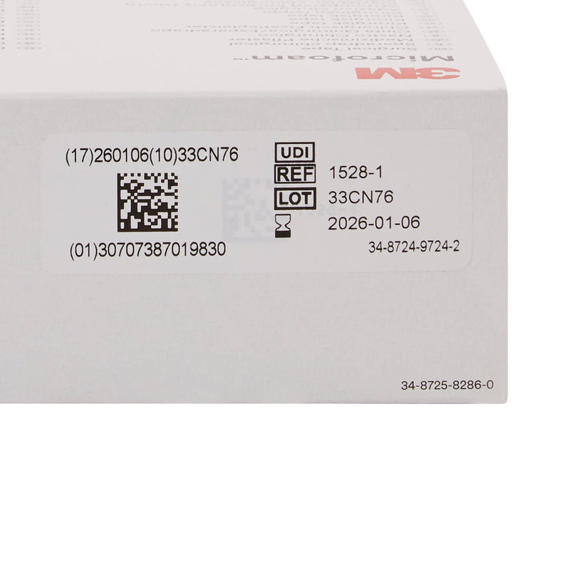 [Australia - AusPower] - Direct Collection 3M Microfoam Surgical Tape 1" x 5 1/2 yd, Stretched Box of 12 