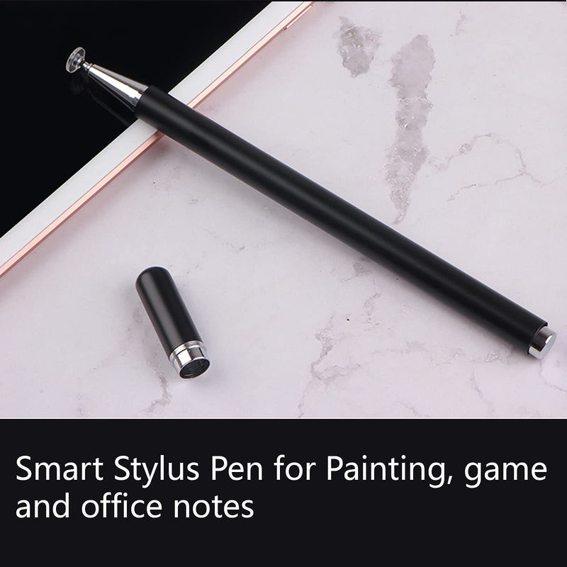 [Australia - AusPower] - Stylus Pens for Touch Screen Devices, Passive Digital Stylus Pencils Compatible with iOS/Android/Windows, Universal Touch Screen Capacitive Stylus for Apple/Samsung/Huawei Tablets_Black Black 