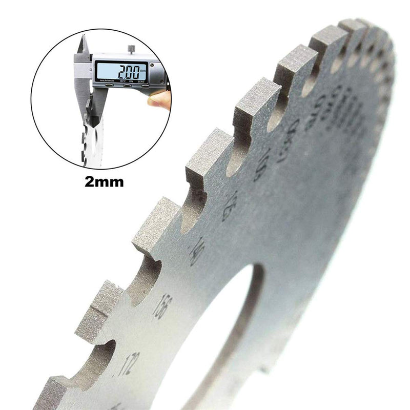 [Australia - AusPower] - Wire Gauge Measurement Tool, Metal Gauge Thickness Tool, Stainless Steel Thickness Gauges, 2 Pack Sheet Metal Tools 