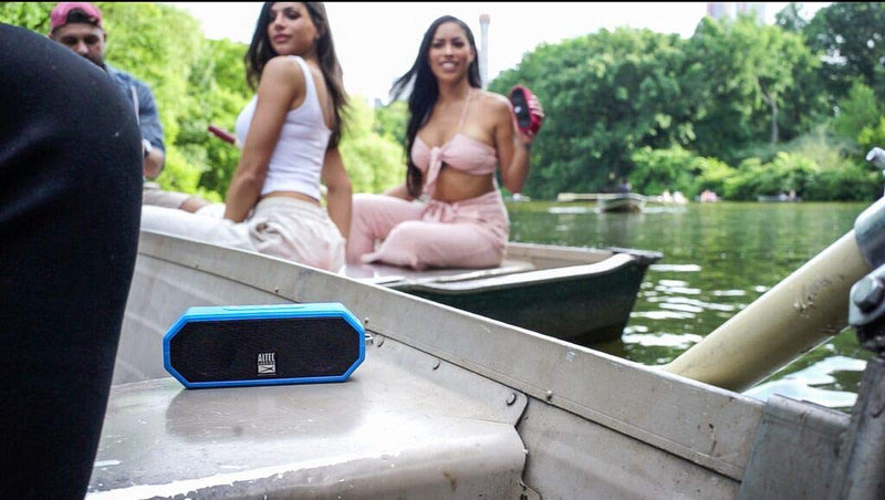 [Australia - AusPower] - Altec Lansing IMW449 Jacket H2O 4 Rugged Floating Ultra Portable Bluetooth Waterproof Speaker with up to 10 Hours of Battery Life, 100FT Wireless Range and Voice Assistant Integration (Royal Blue) Royal Blue 