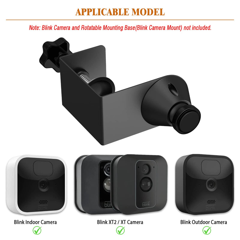 [Australia - AusPower] - HeyMoonTong Gutter/Door Mount for Blink XT2/XT & Blink Outdoor/Indoor Camera - Blink Security Camera Mounting Accessories for Outdoor/Indoor Use in Home/Apartments/Business, No Drilling, No Damage 