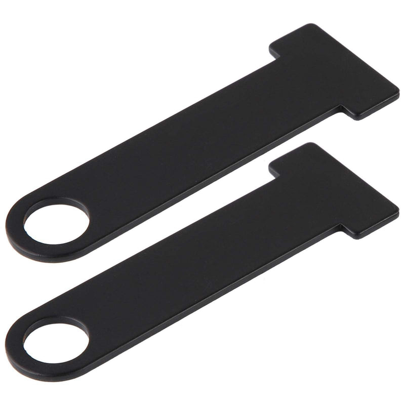 [Australia - AusPower] - Fydun Motorcycle Strap D-Ring Lock Strap D-Ring Lock Stainless Steel Motorcycle Universal Modification Accessory black 