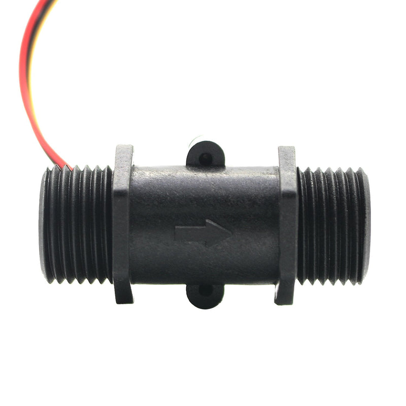 [Australia - AusPower] - Fankerba G1/2" Water Flow Sensor, High Precision Water Cooling Turbine Flowmeter G1/2 / DN15 (1-30L/min) 