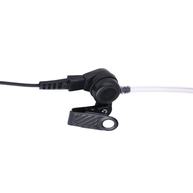 [Australia - AusPower] - KS K-STORM Acoustic Tube Surveillance Earpiece Headset Compatible with Icom IC-F24S IC-F3 IC-F4 IC-H6 IC-U12 IC-V82 IC-F4011 Radio, PU Material (Pack of 2) 